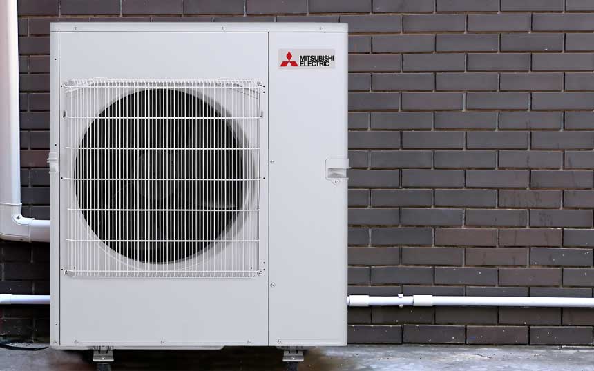 feature - top air conditioner brands - mitsubishi electric ac unit